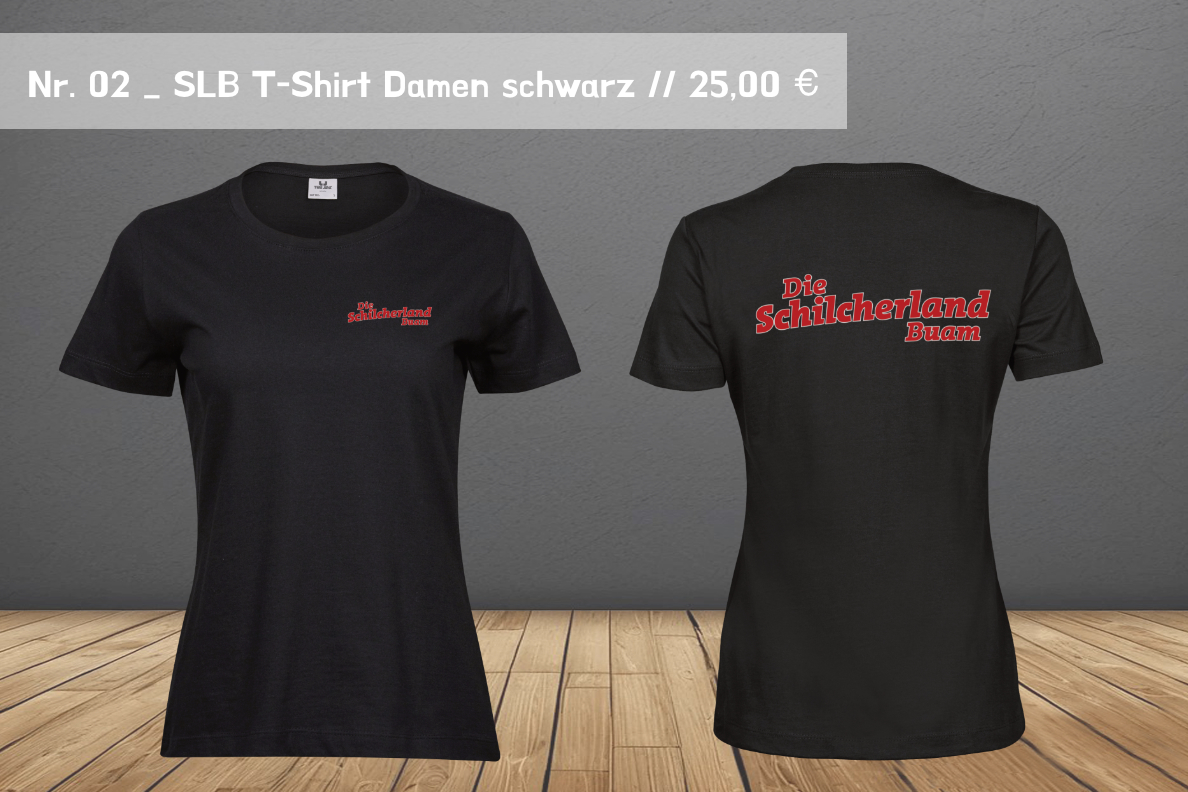 SLB T-Shirt Herren schwarz